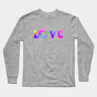 Tie Dyed LOVE Long Sleeve T-Shirt